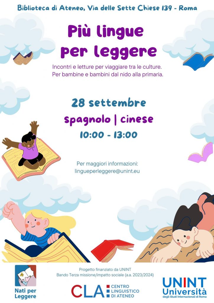 Più lingue per leggere - spagnolo e cinese