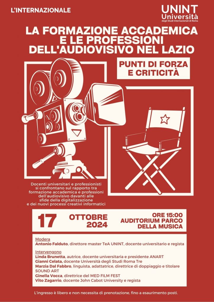 Presentazione del Master Tea presso la Festa del Cinema di Roma 2024