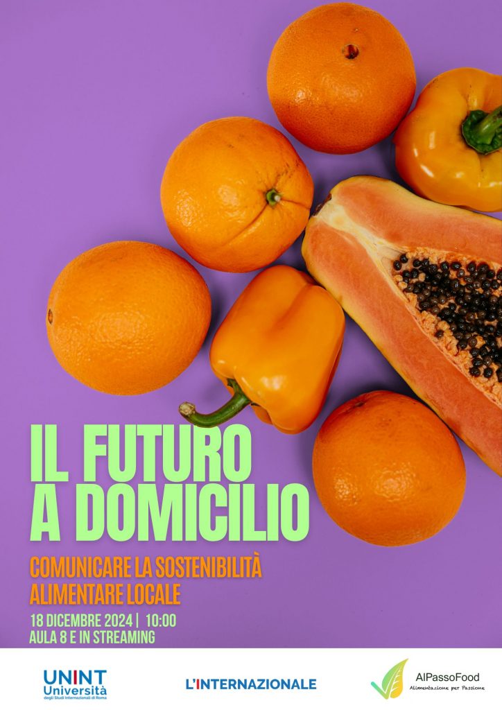 Il futuro a domicilio: comunicare la sostenibilità alimentare locale