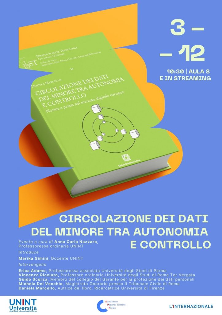 Circolazione dei dati del Minore tra Autonomia e Controllo