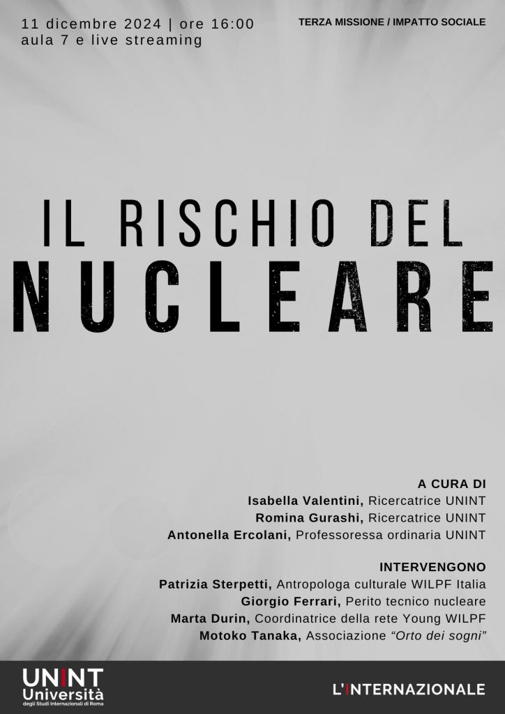 Il rischio del nucleare