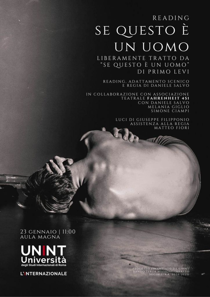 Spettacolo teatrale "Se questo è un uomo"